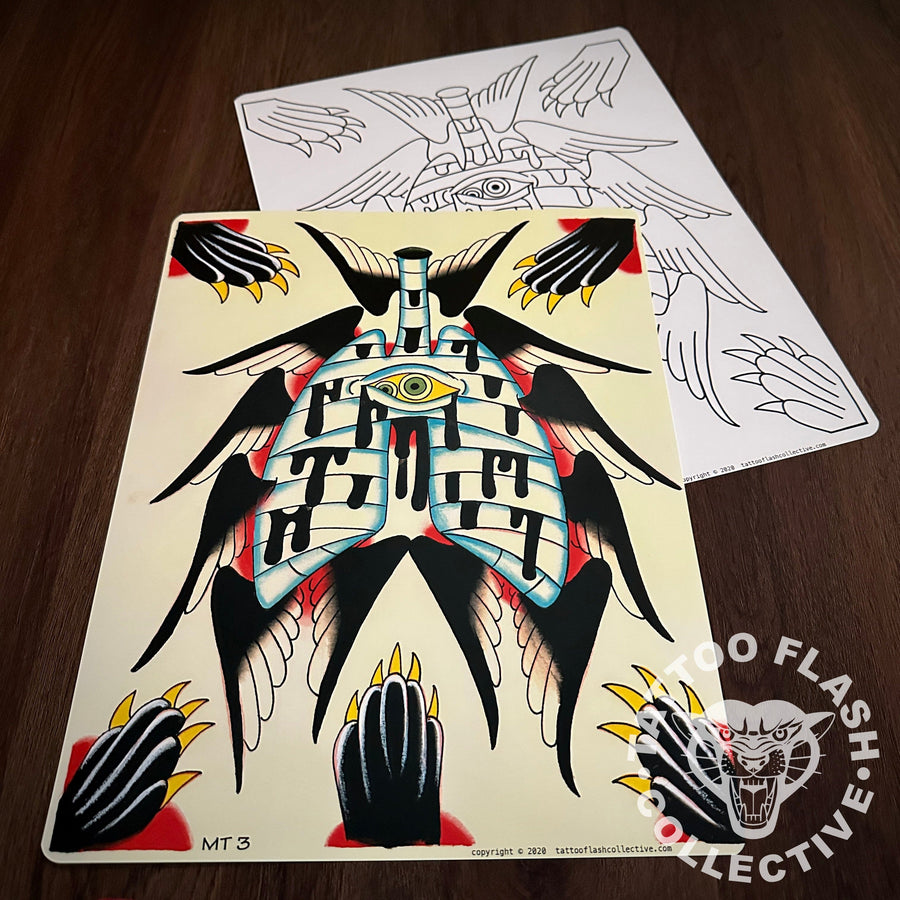 Matt Thornton Flash Matt Thornton Tattoo Flash #03