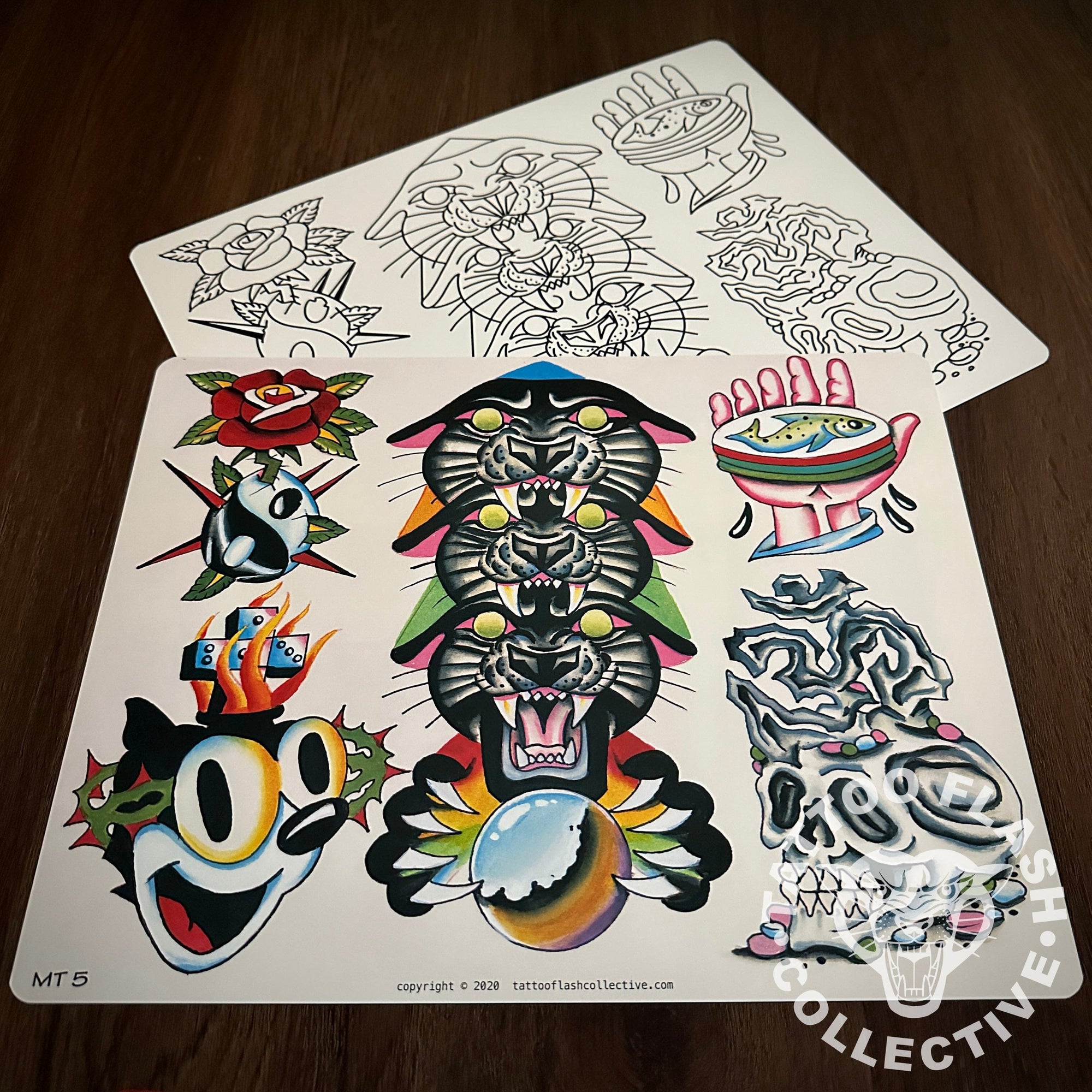 Matt Thornton Flash Matt Thornton Tattoo Flash #05