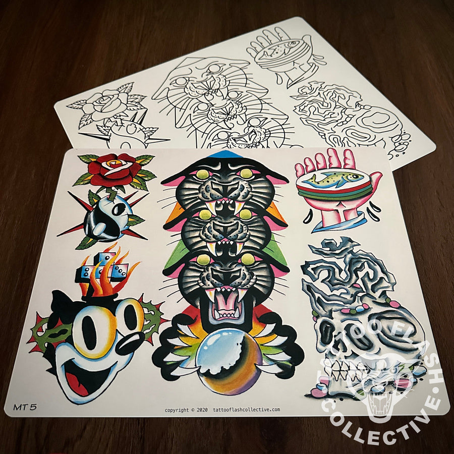 Matt Thornton Flash Matt Thornton Tattoo Flash #05