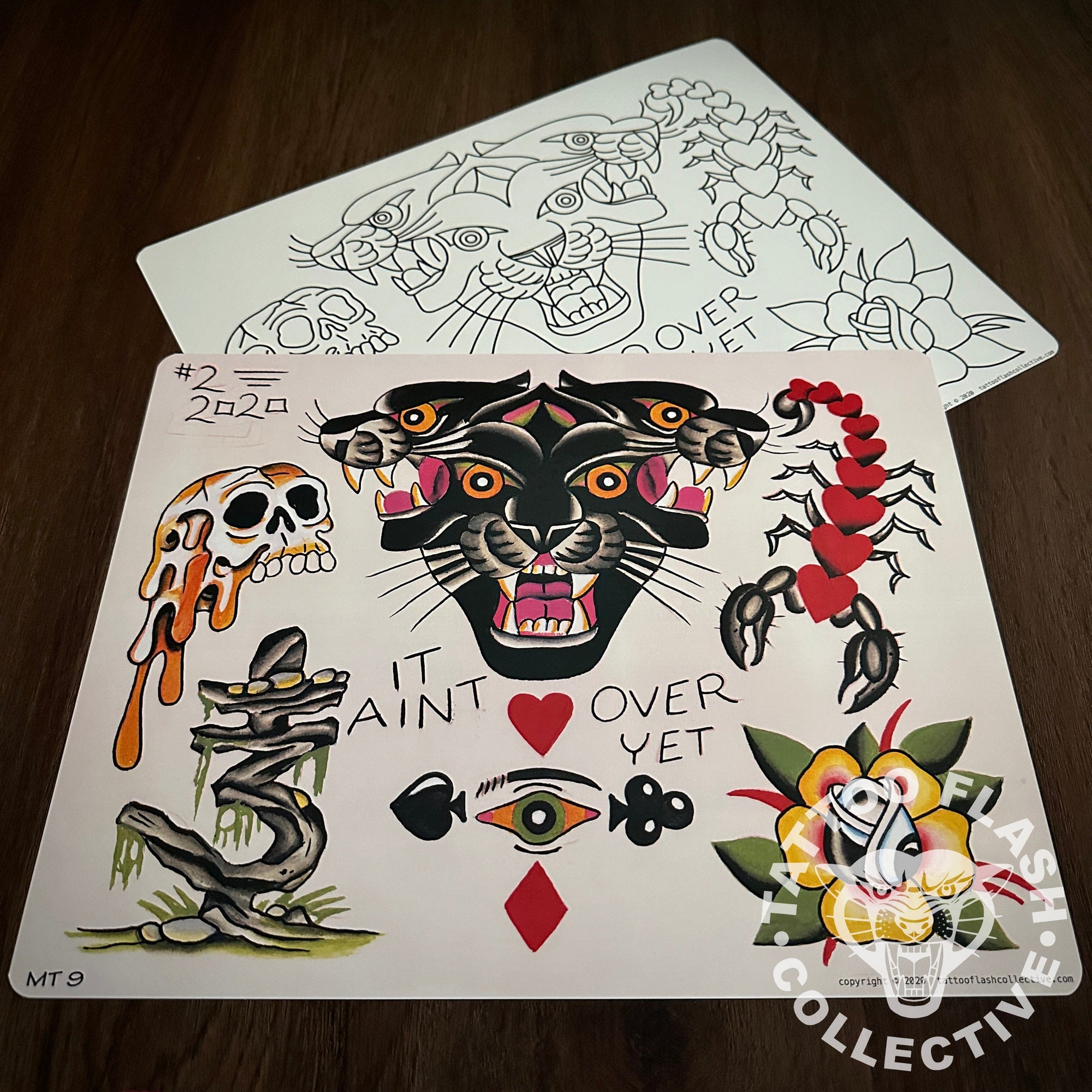 Matt Thornton Flash Matt Thornton Tattoo Flash #09