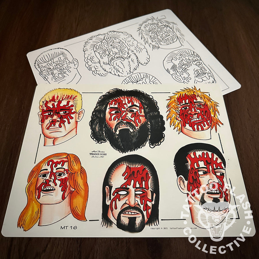 Matt Thornton Flash Matt Thornton Tattoo Flash #16