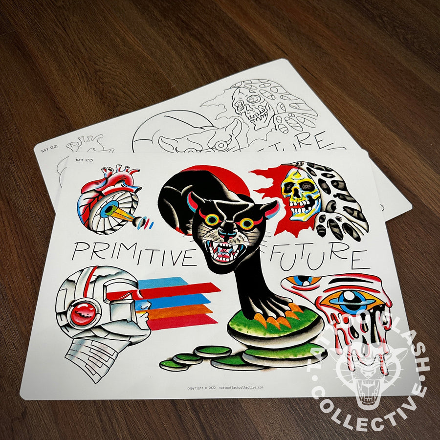 Matt Thornton Flash Matt Thornton Tattoo Flash #23