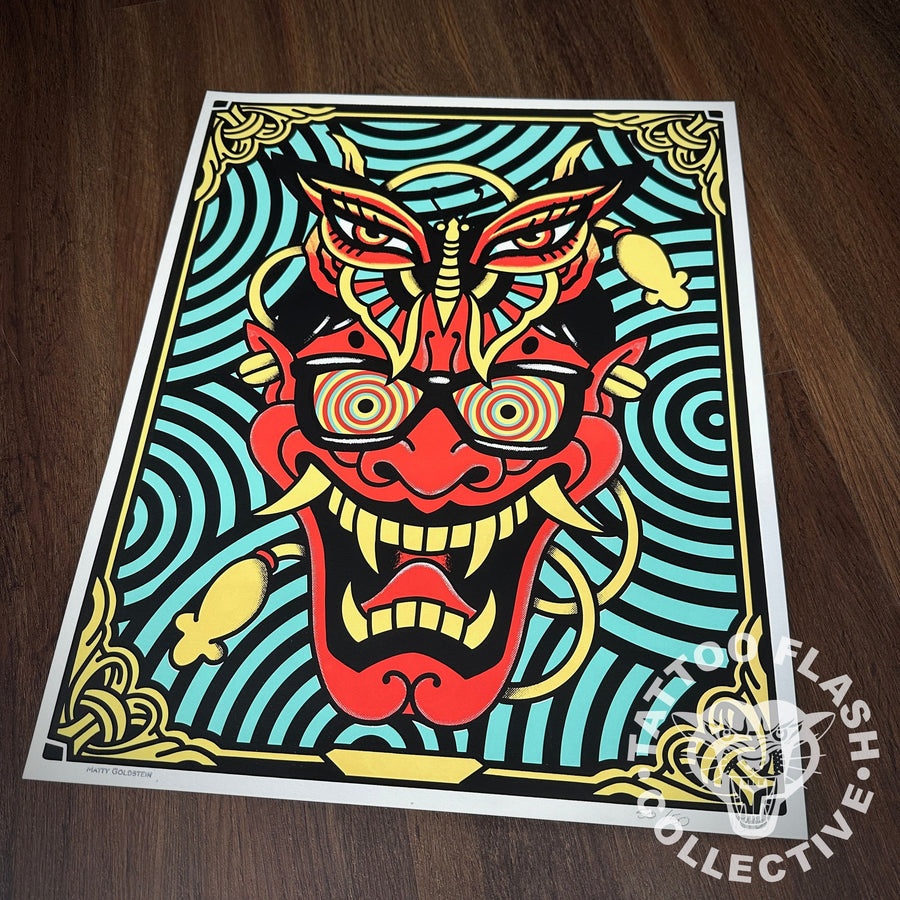 Matty Goldstein screenprint prints Matty Goldstein Print #01-16"x 20"