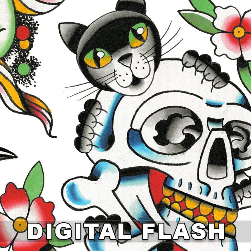 Nicholas McEvoy digital download Nicholas McEvoy Digital Tattoo Flash #07-#09