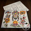 Nicholas McEvoy Flash Nicholas McEvoy Tattoo Flash #03 (old stock)