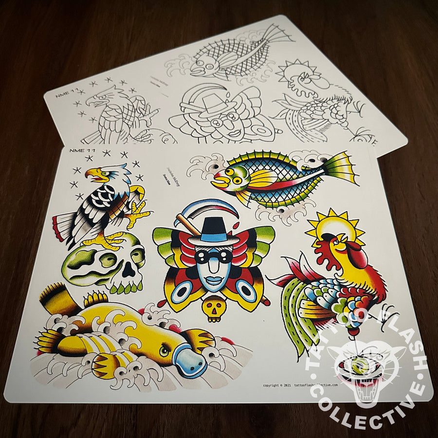 Nicholas McEvoy Flash Nicholas McEvoy Tattoo Flash #11