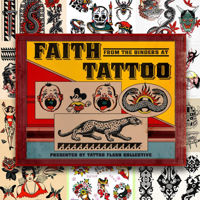 Nick Paine Books From the binders at Faith Tattoo