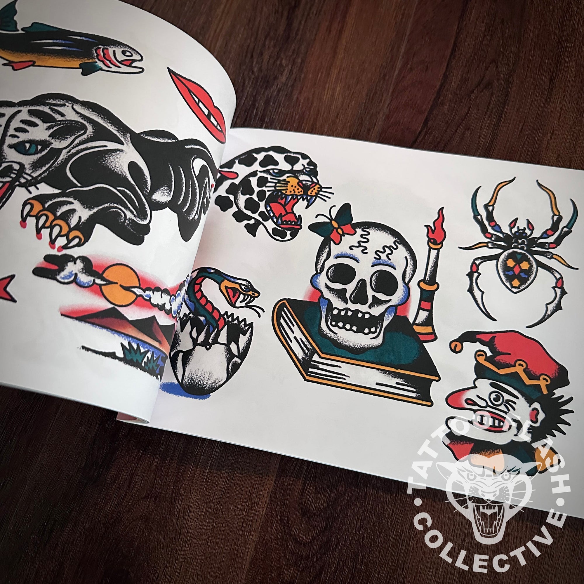 Nick Paine Books From the binders at Faith Tattoo