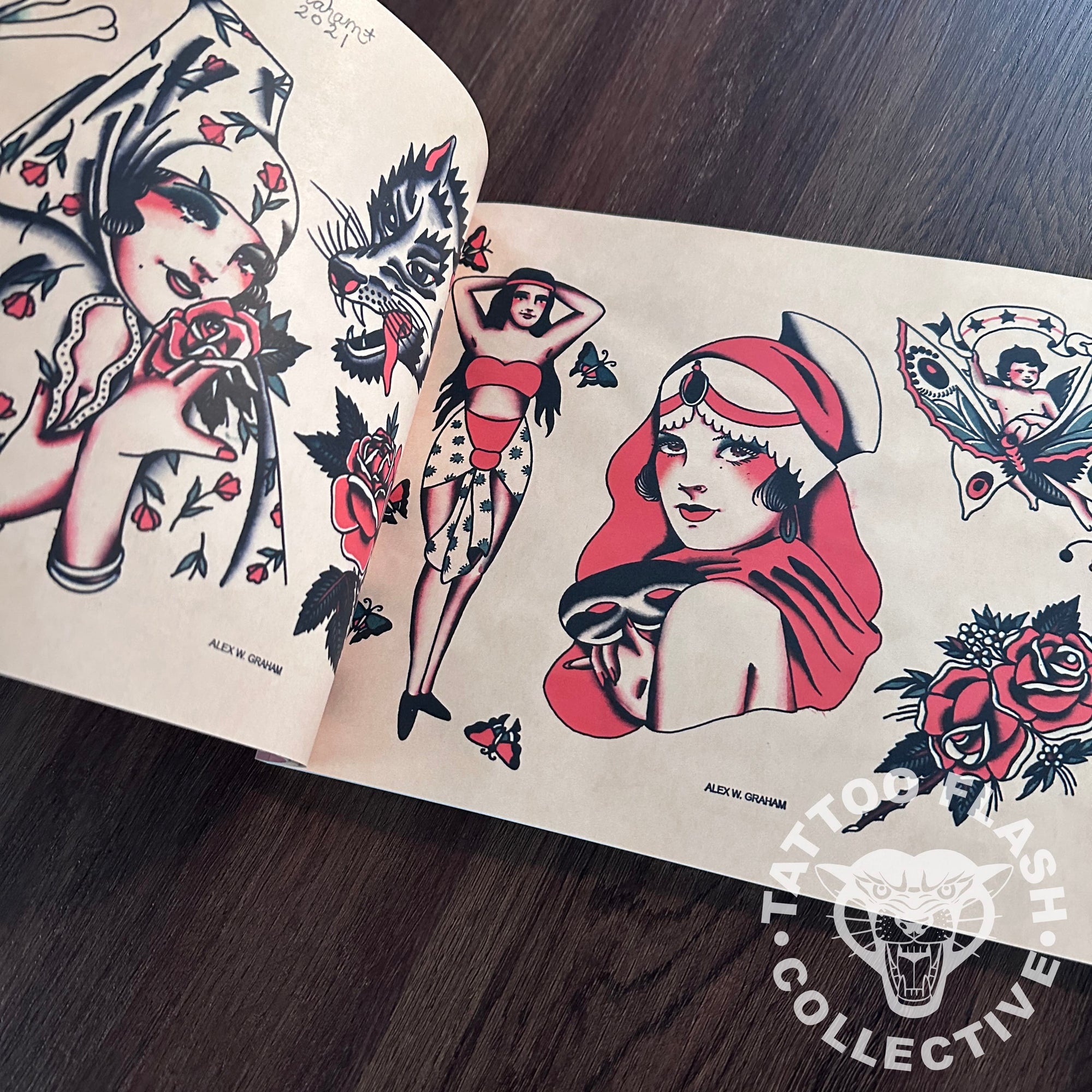 Nick Paine Books From the binders at Faith Tattoo