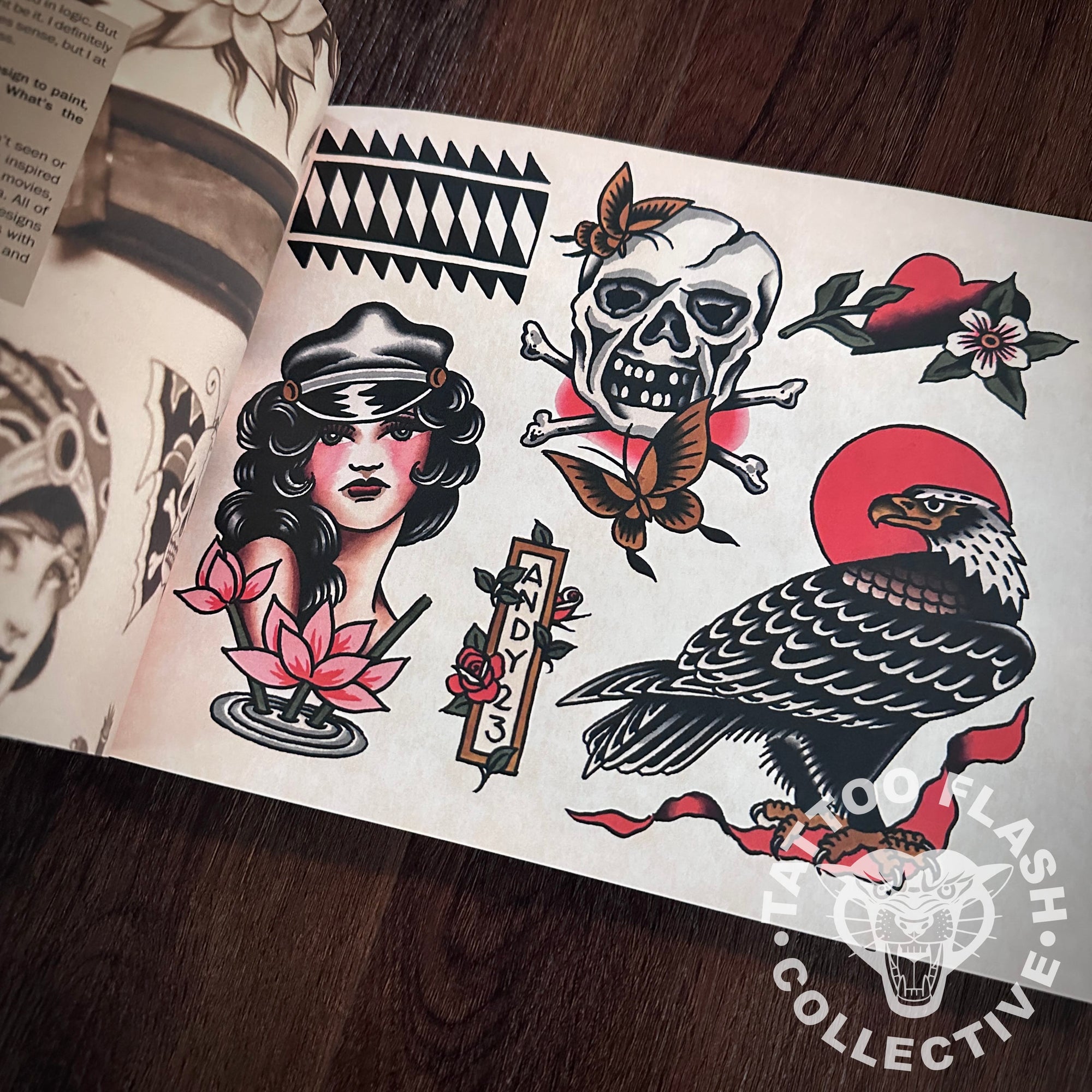 Nick Paine Books From the binders at Faith Tattoo
