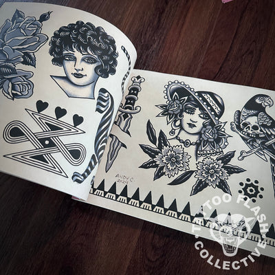 Nick Paine Books From the binders at Faith Tattoo