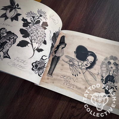 Nick Paine Books From the binders at Faith Tattoo