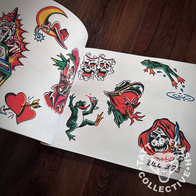 Nick Paine Books From the binders at Faith Tattoo