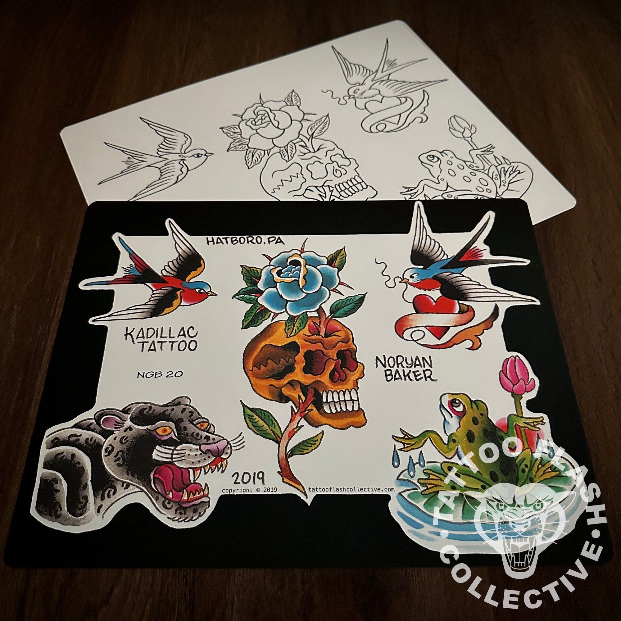 Noryan Baker Flash Noryan Baker Tattoo Flash #20