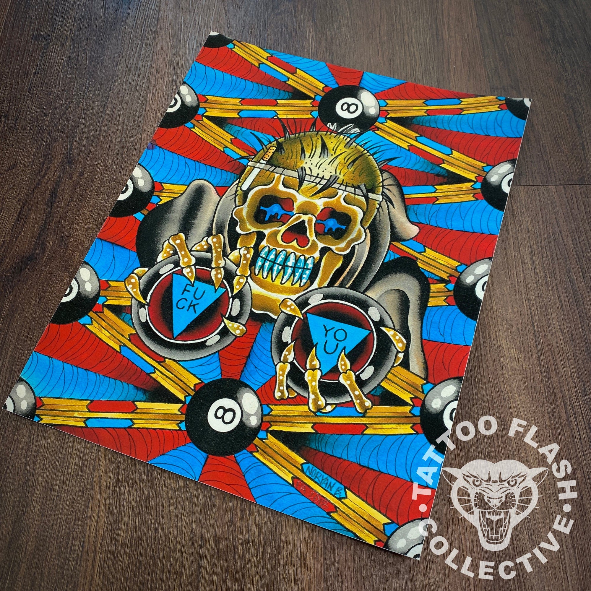 Noryan Baker prints Noryan Baker Print #01- 11"x14"