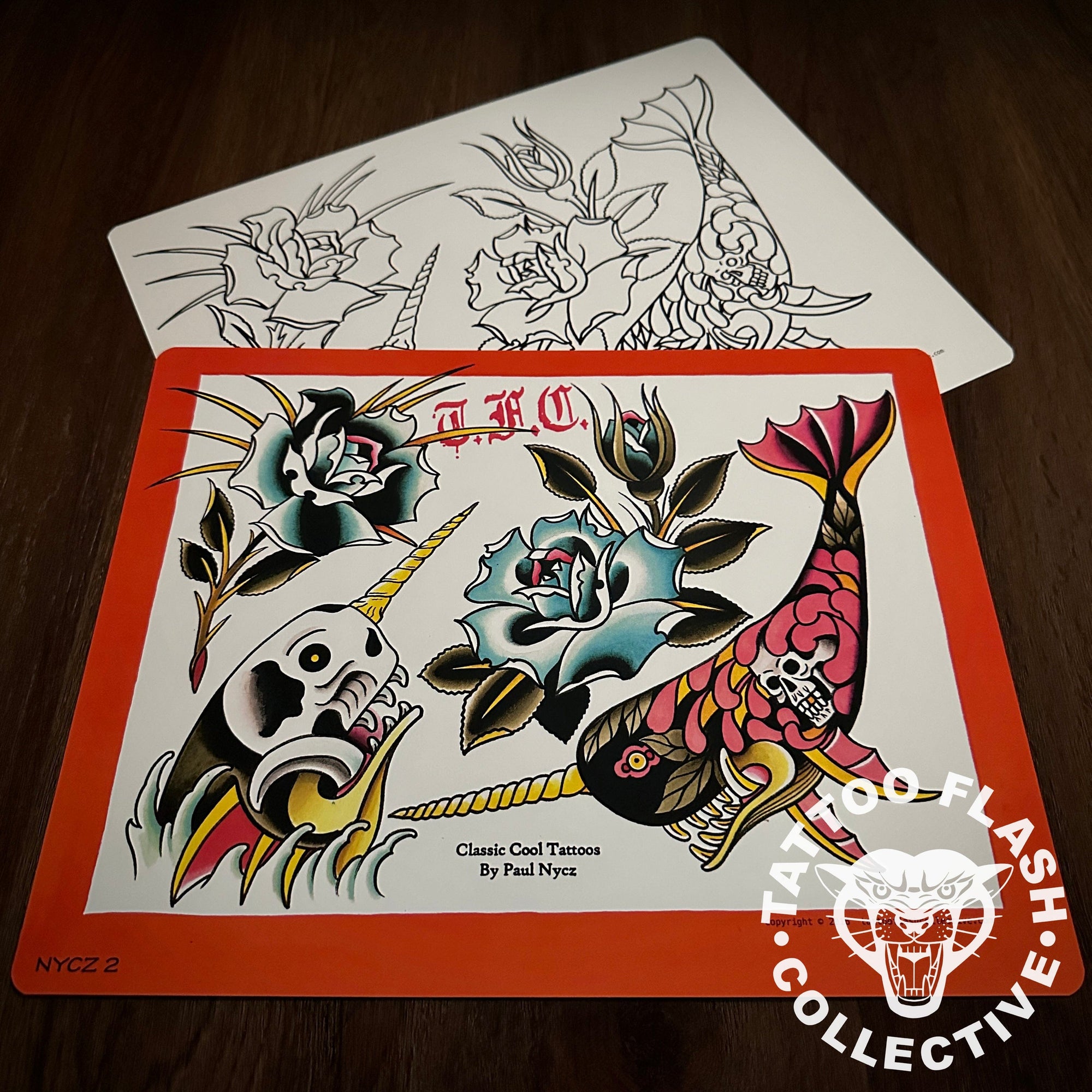 Paul Nycz Flash Paul NyczTattoo Flash  #02