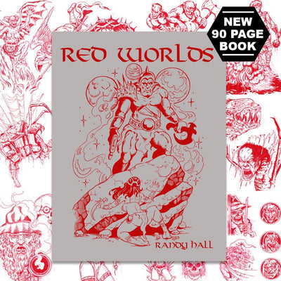 Randy Hall Books Randy Hall - Red worlds book