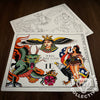 Randy Hall Flash Randy Hall Tattoo Flash #01 (old stock)