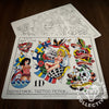 Randy Hall Flash Randy Hall Tattoo Flash #02 (old stock)
