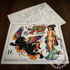 Randy Hall Flash Randy Hall Tattoo Flash #03