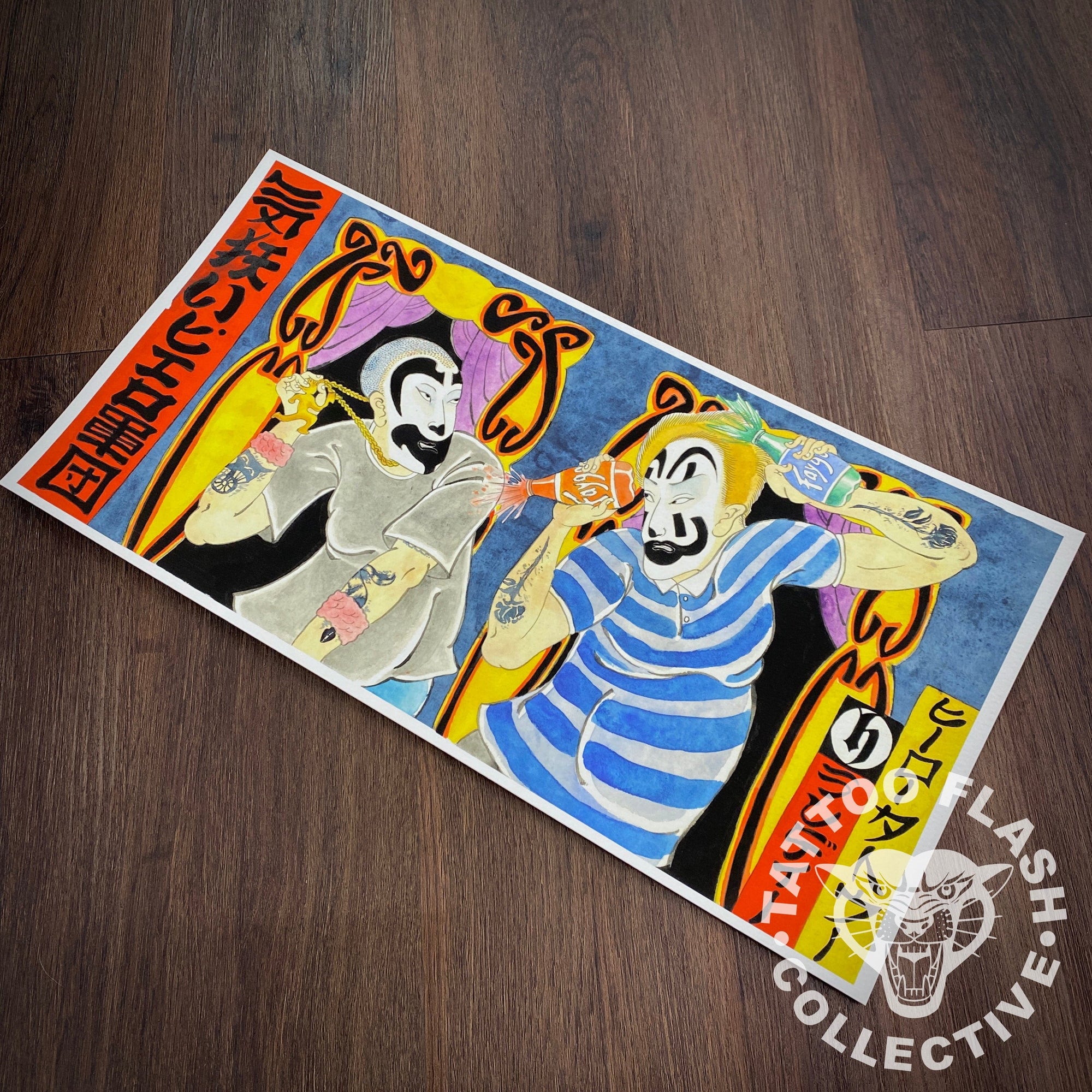 Randy Hall prints Randy Hall Tattoo Print #06-  10"x20"