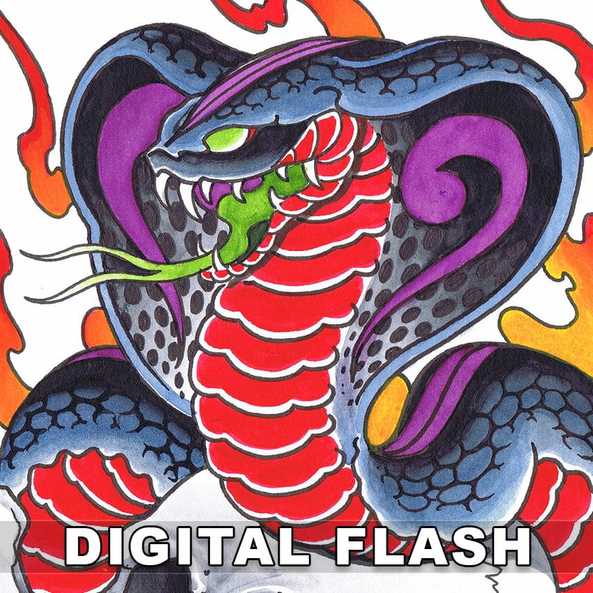 Rinto digital download Rinto Digital Tattoo Flash #06-#10