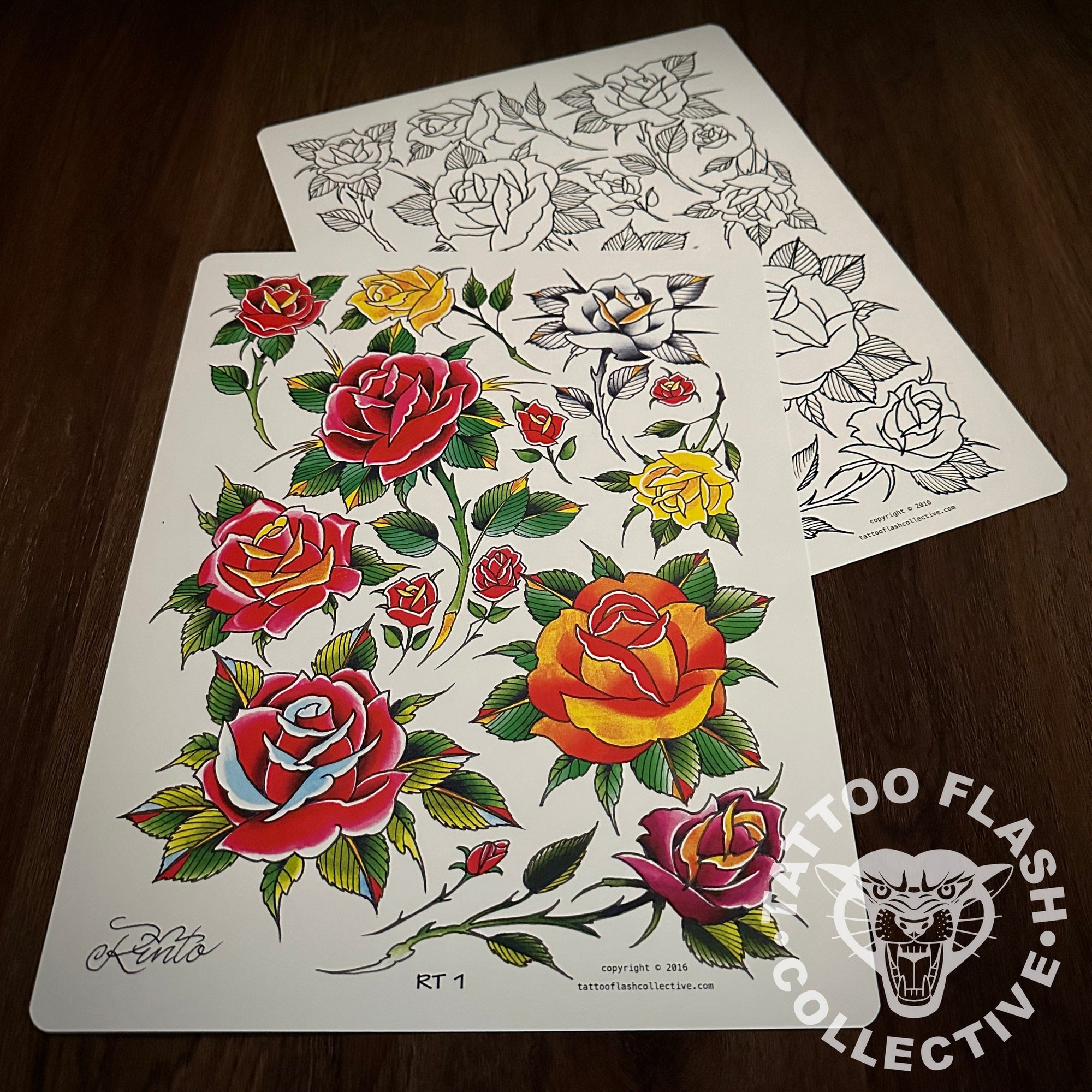 Rinto Flash Rinto Tattoo Flash #01