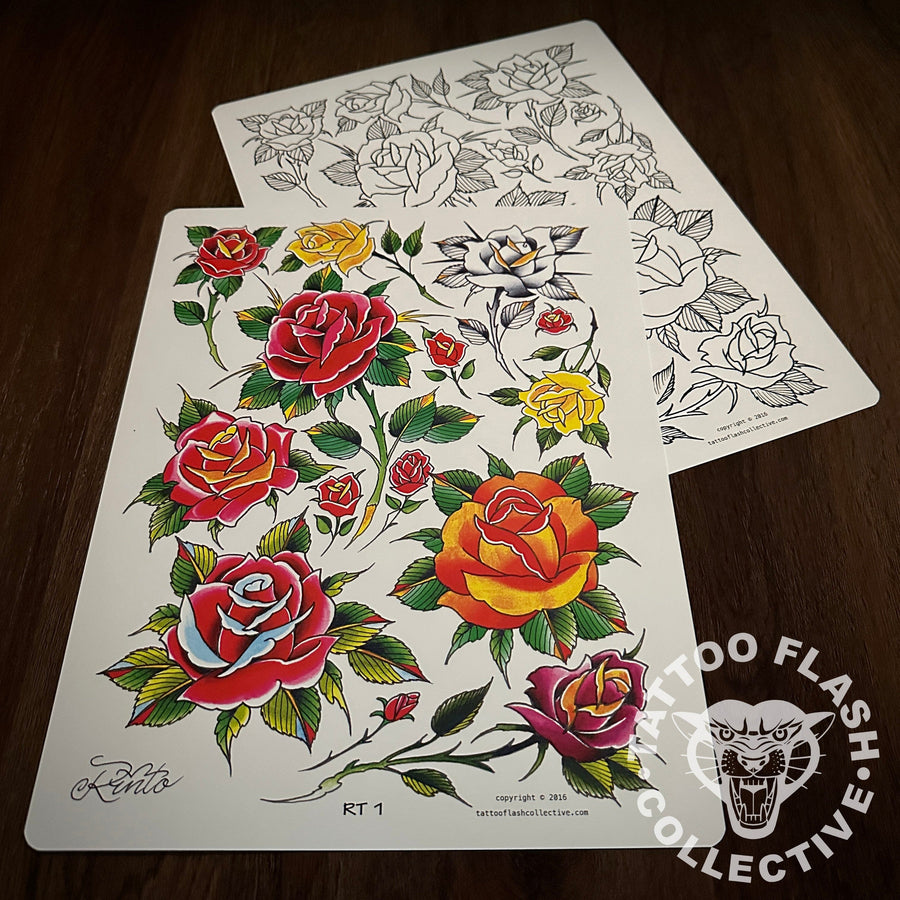 Rinto Flash Rinto Tattoo Flash #01