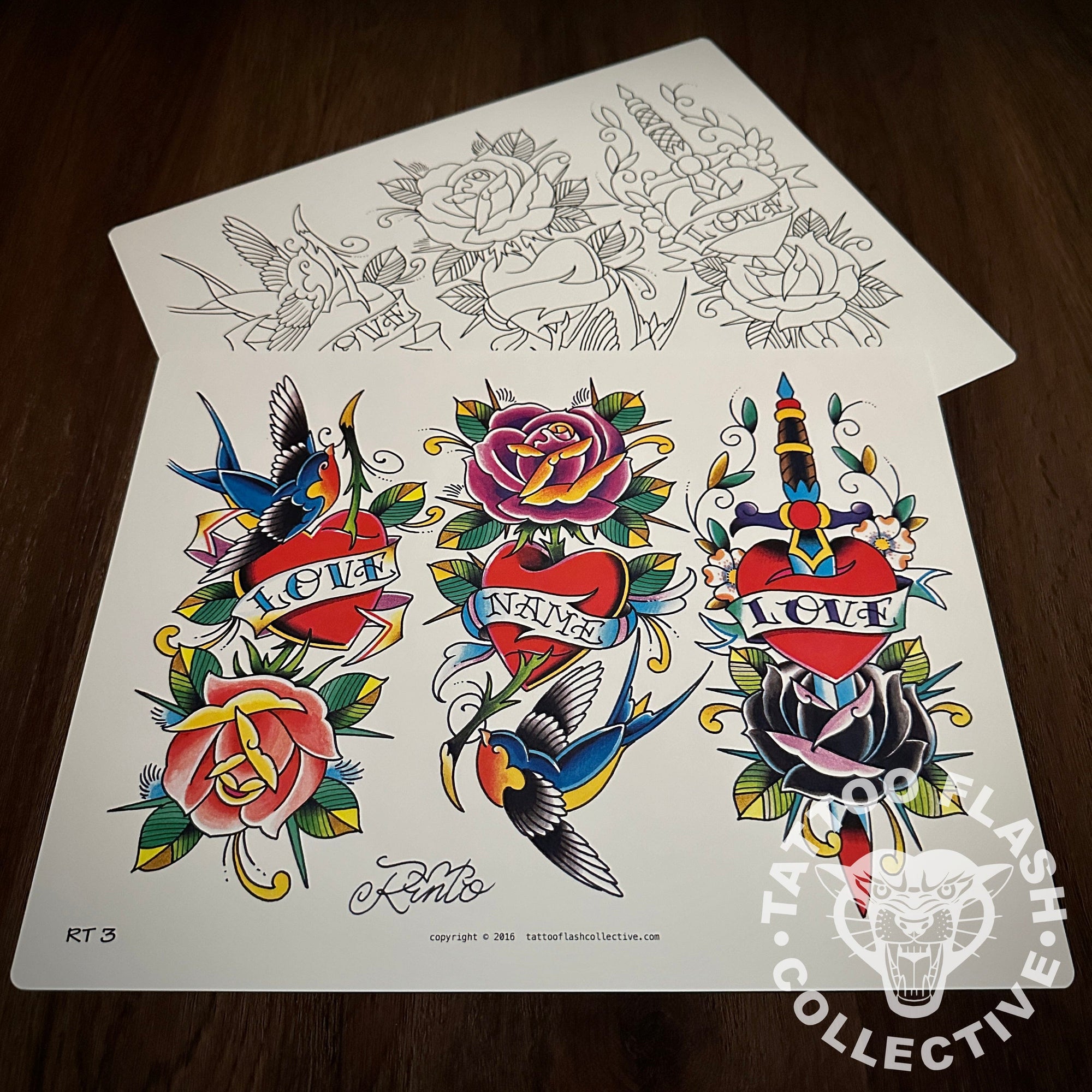 Rinto Flash Rinto Tattoo Flash #03