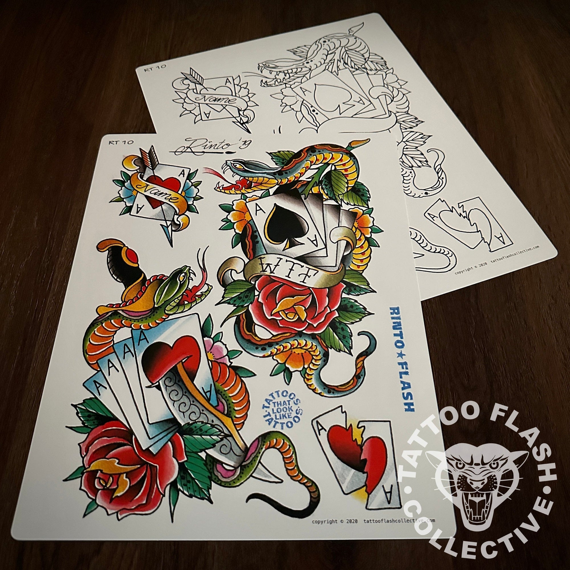 Rinto Flash Rinto Tattoo Flash #10