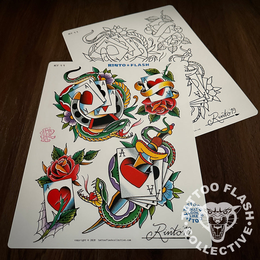 Rinto Flash Rinto Tattoo Flash #11