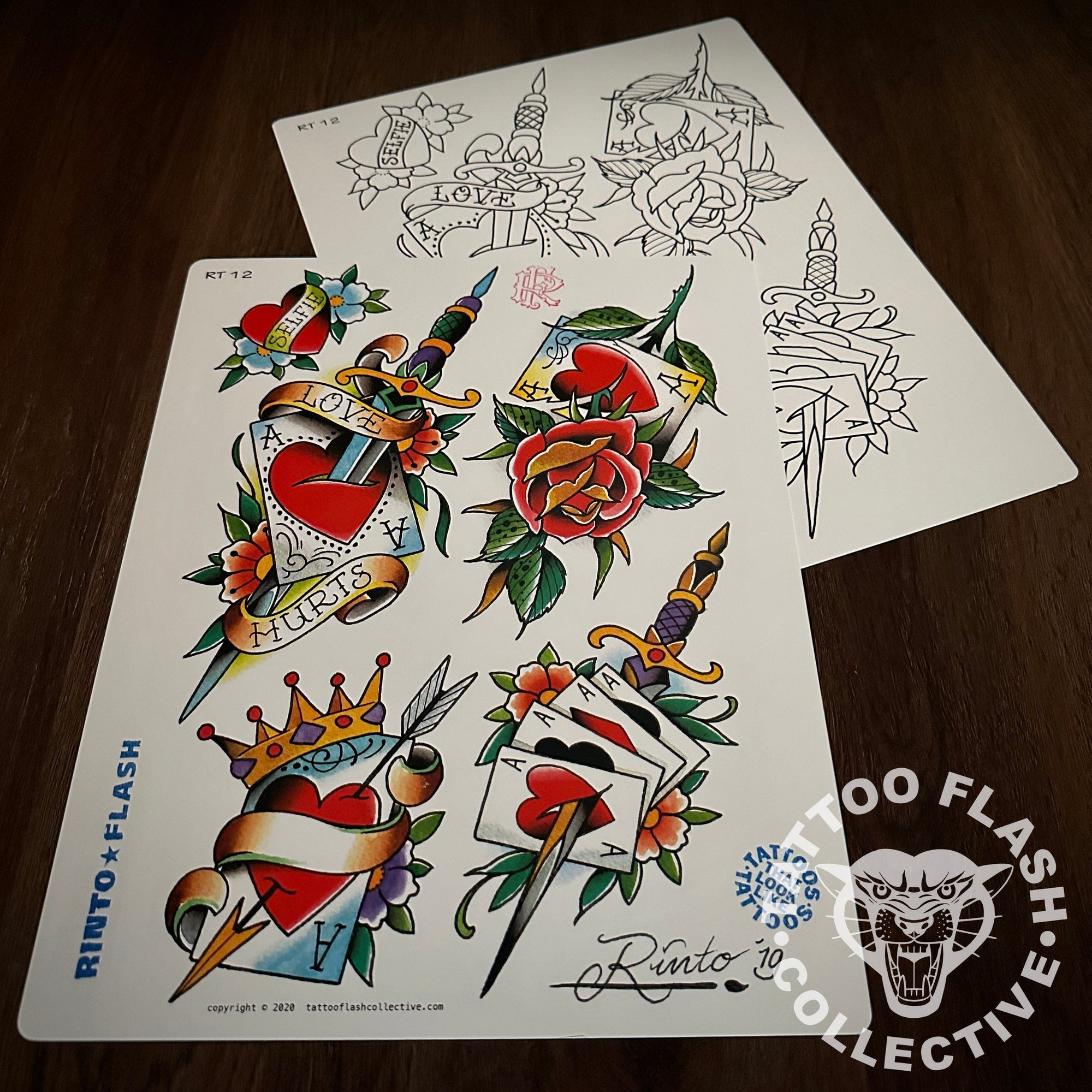 Rinto Flash Rinto Tattoo Flash #12