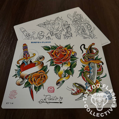 Rinto Flash Rinto Tattoo Flash #14