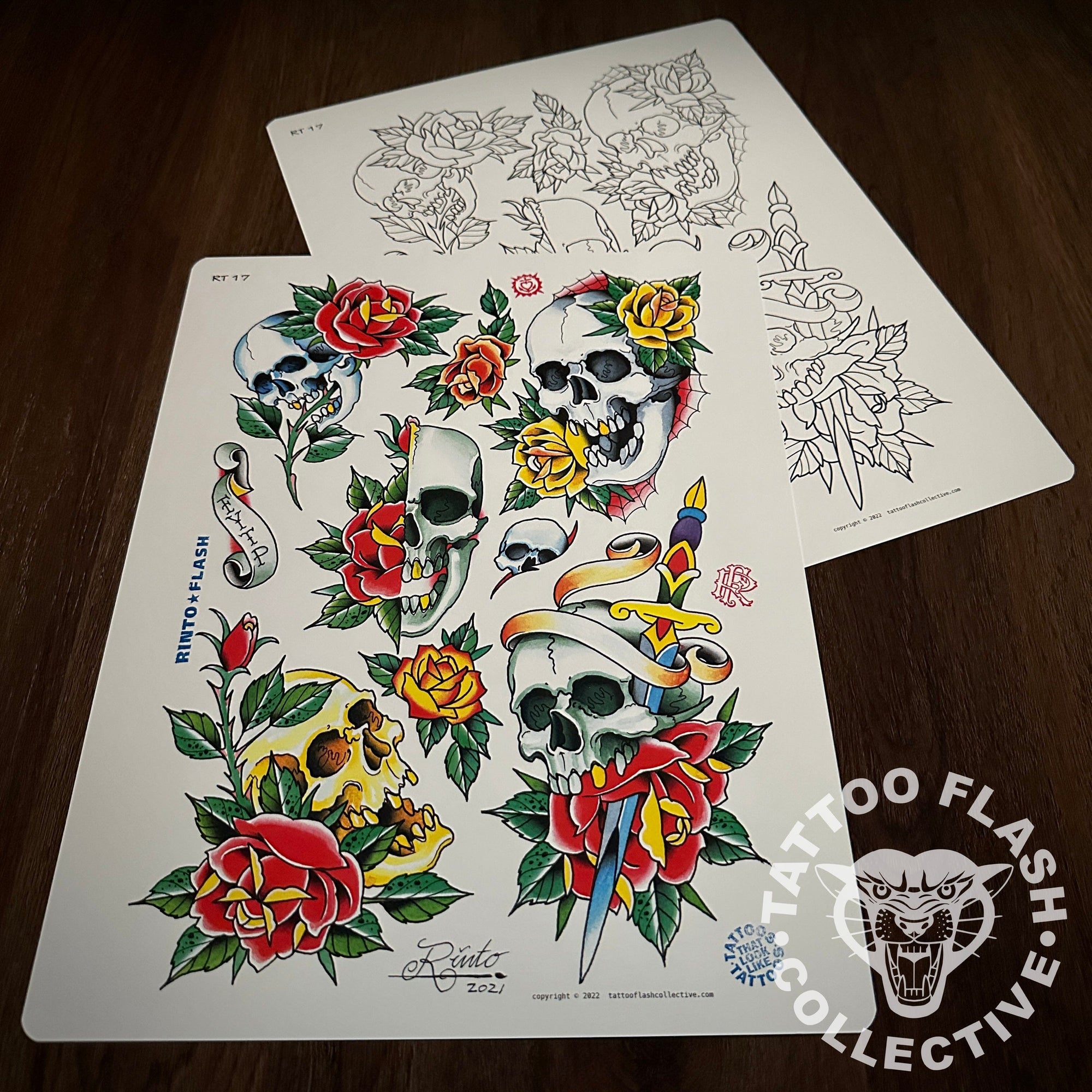 Rinto Flash Rinto Tattoo Flash #17