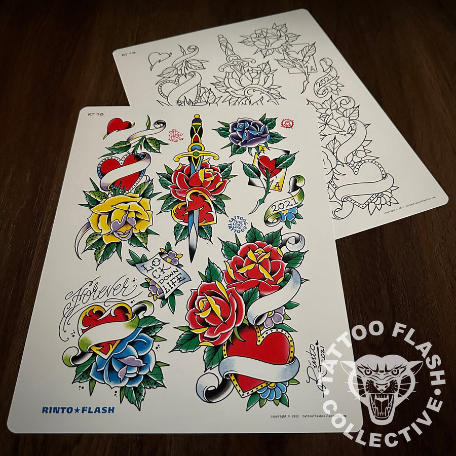 Rinto Flash Rinto Tattoo Flash #18