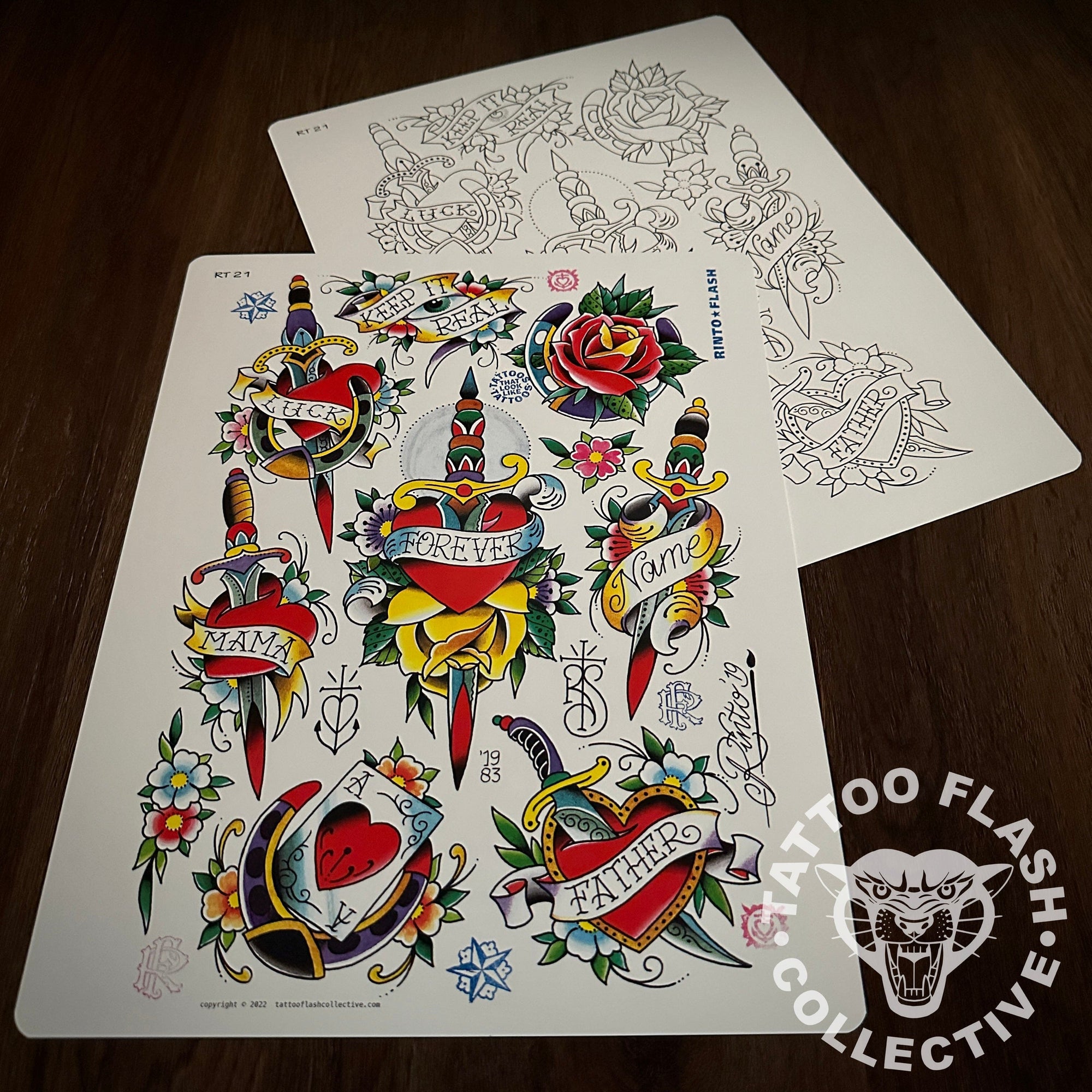 Rinto Flash Rinto Tattoo Flash #21