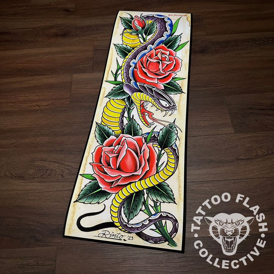 Rinto prints Rinto Print #17- 12"x36"