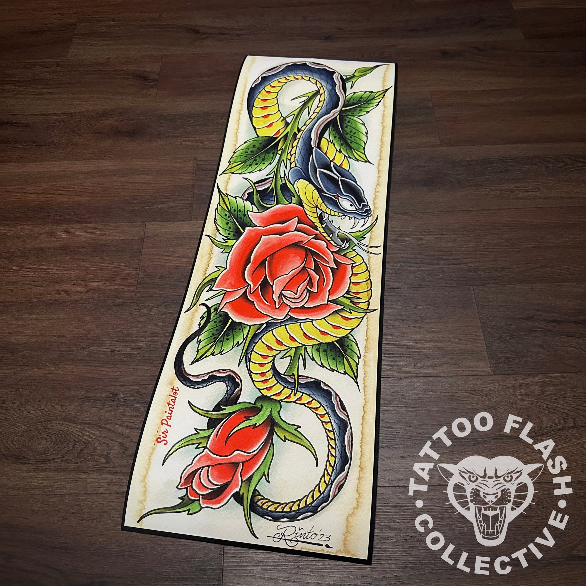 Rinto prints Rinto Print #18- 12"x36"