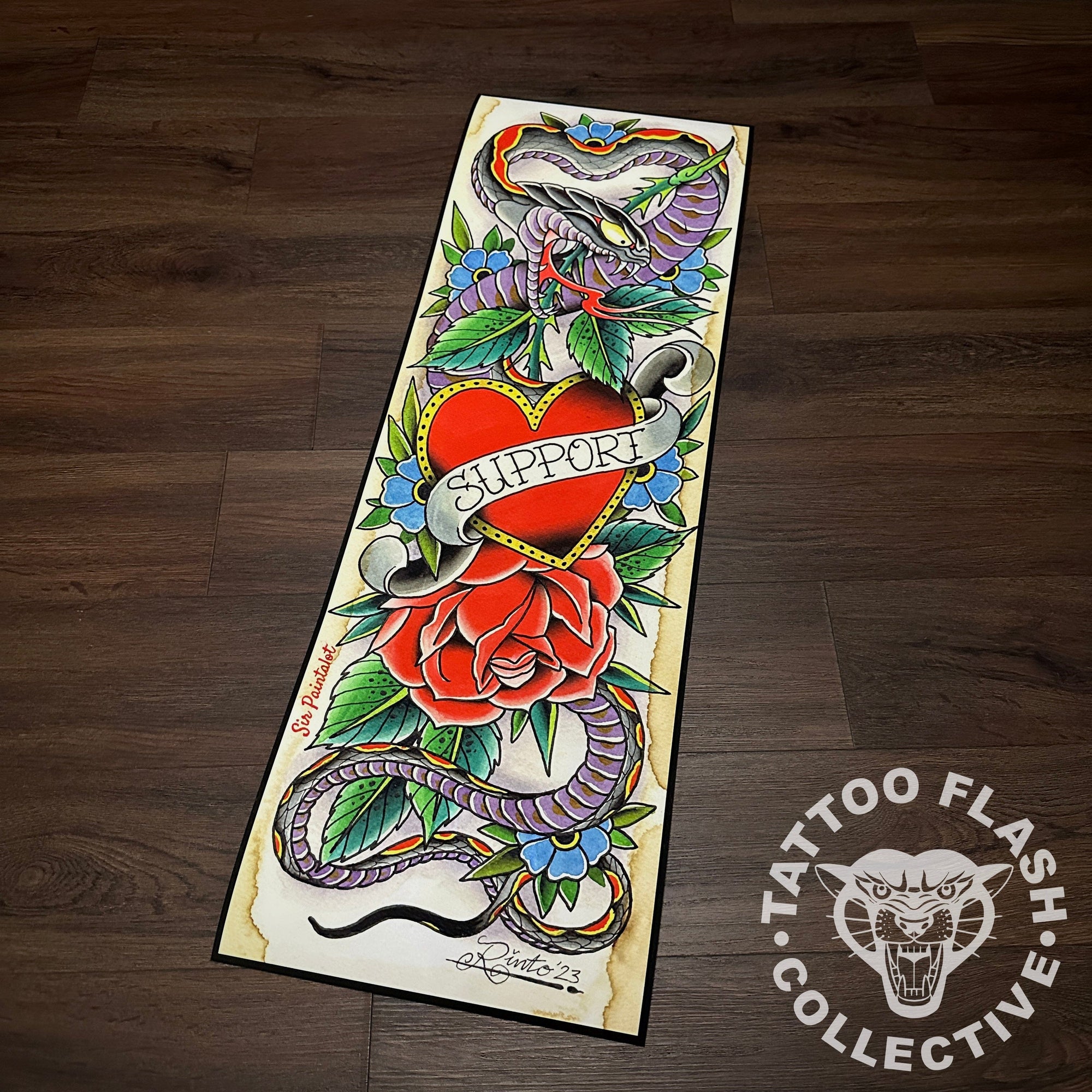 Rinto prints Rinto Print #19- 12"x36"