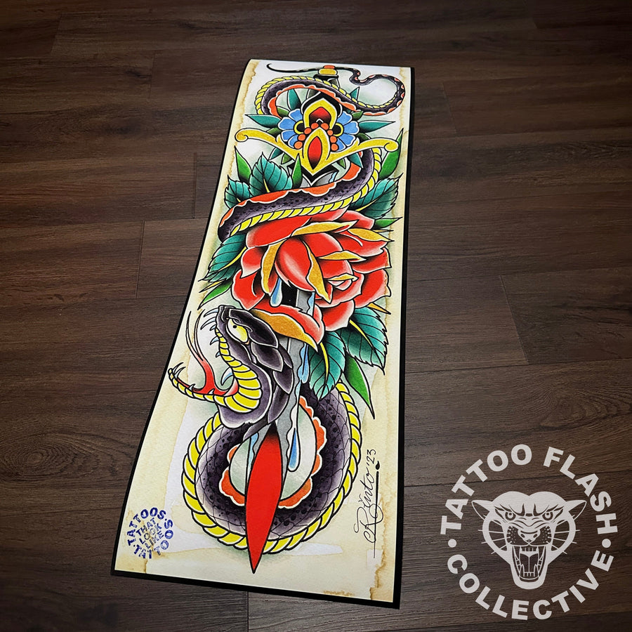 Rinto prints Rinto Print #20- 12"x36"