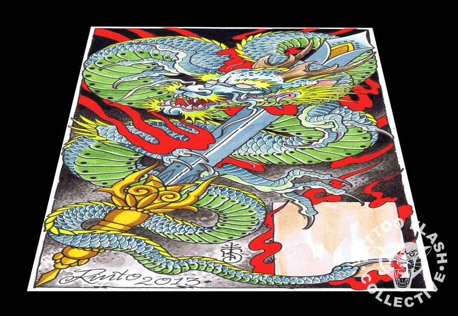 Rinto prints Rinto Print #22- 10"x20"