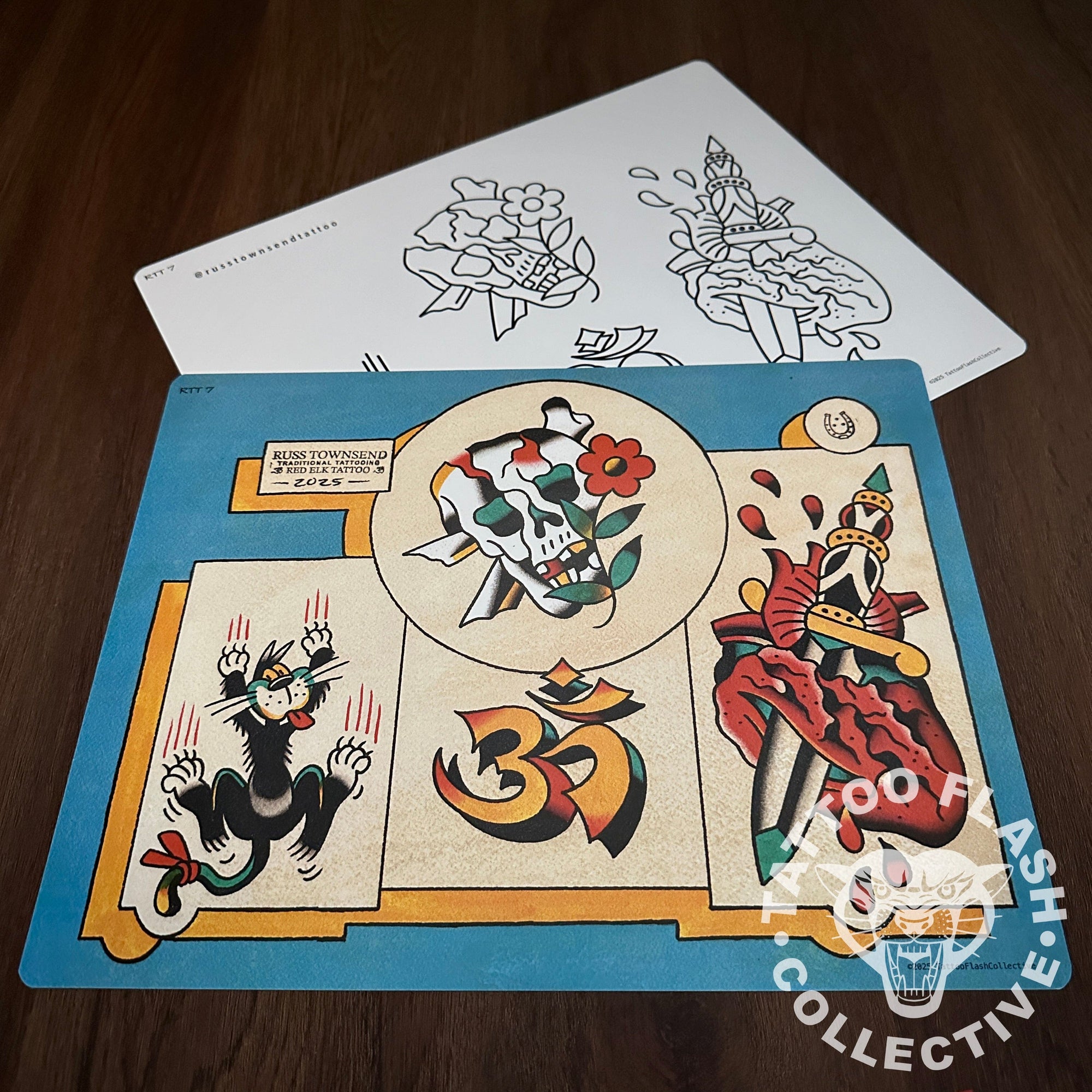 Russ Townsend Flash Russ Townsend Tattoo Flash #07