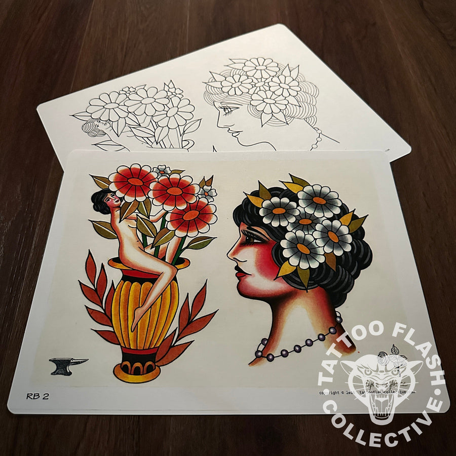 Ryan Belfance Flash Ryan Belfance Tattoo Flash #02