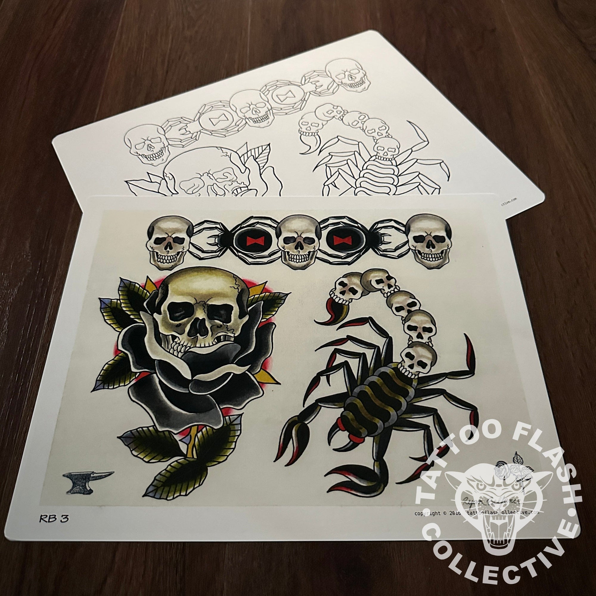 Ryan Belfance Flash Ryan Belfance Tattoo Flash #03