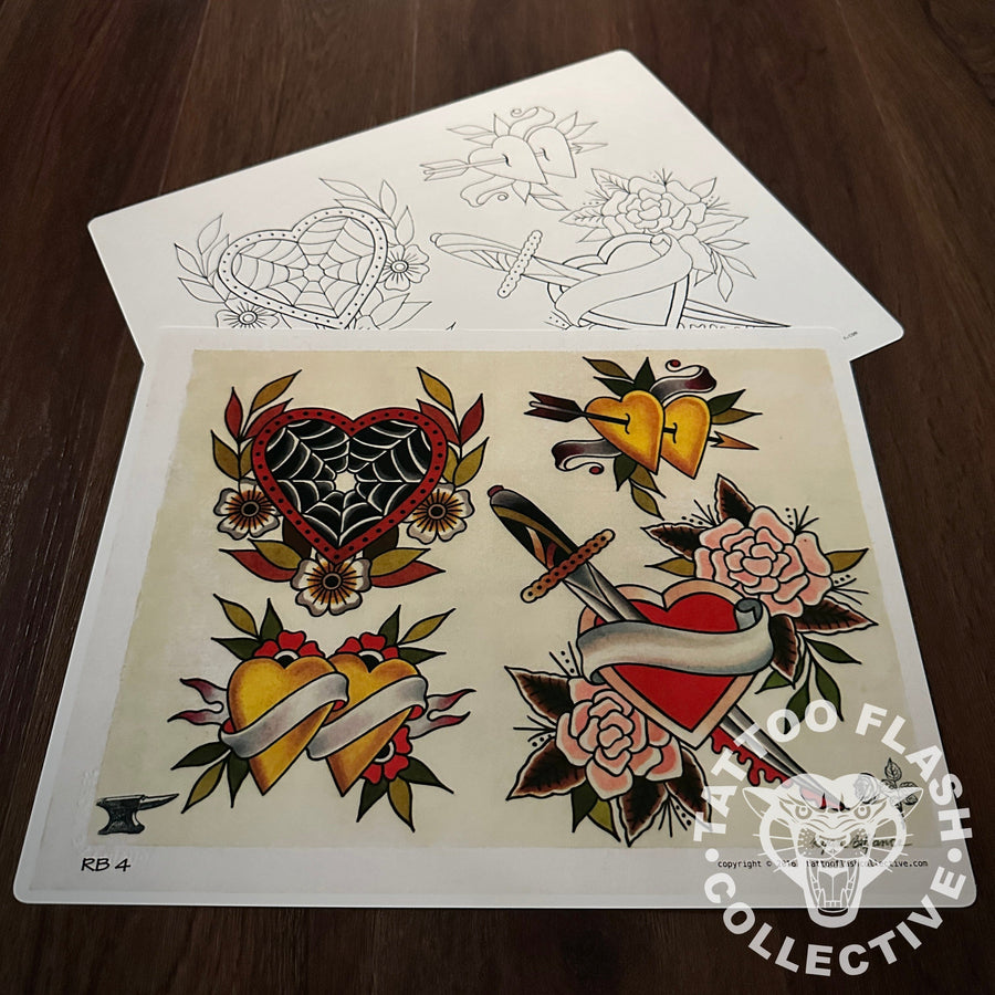 Ryan Belfance Flash Ryan Belfance Tattoo Flash #04