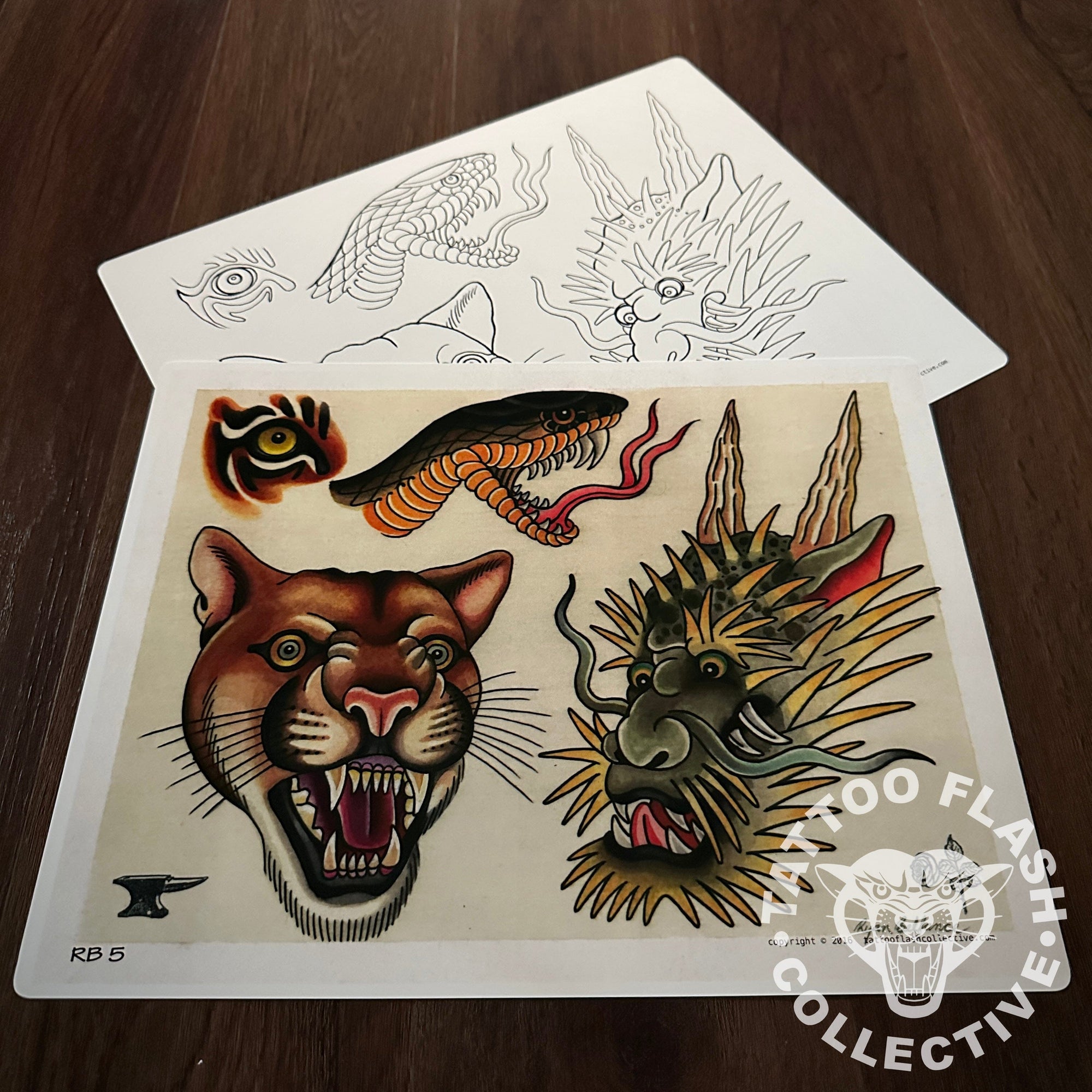 Ryan Belfance Flash Ryan Belfance Tattoo Flash #05