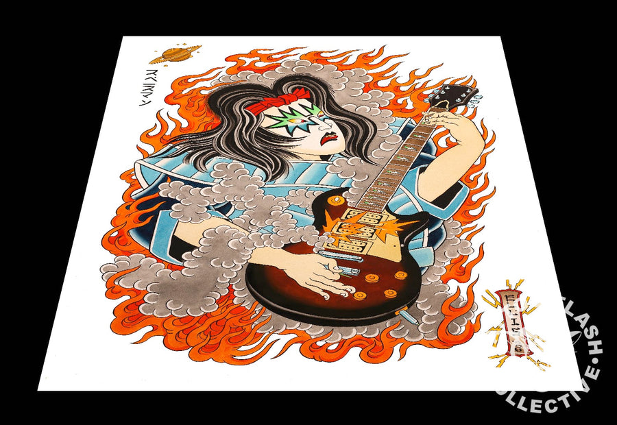 Scott Ellis prints 12"x16" Scott Ellis Tattoo Print #07- 12"x16" and 18"x24"