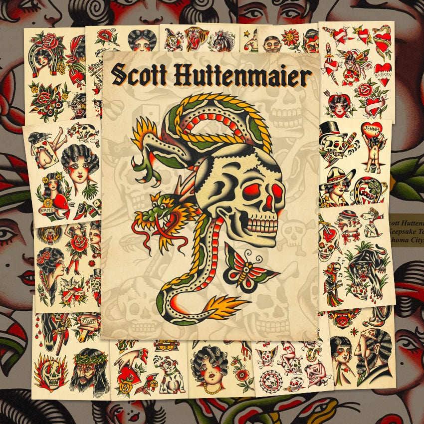 Scott Huttenmaier Books Scott Huttenmaier Tattoo Book
