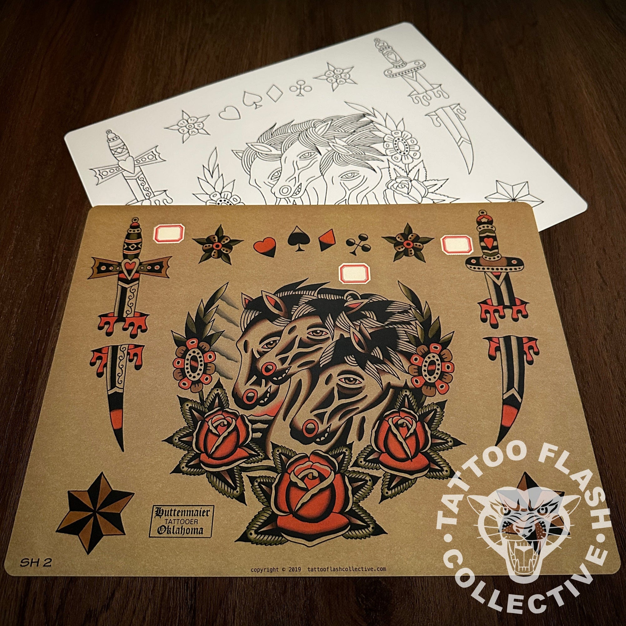 Scott Huttenmaier Flash Scott Huttenmaier Tattoo Flash #02