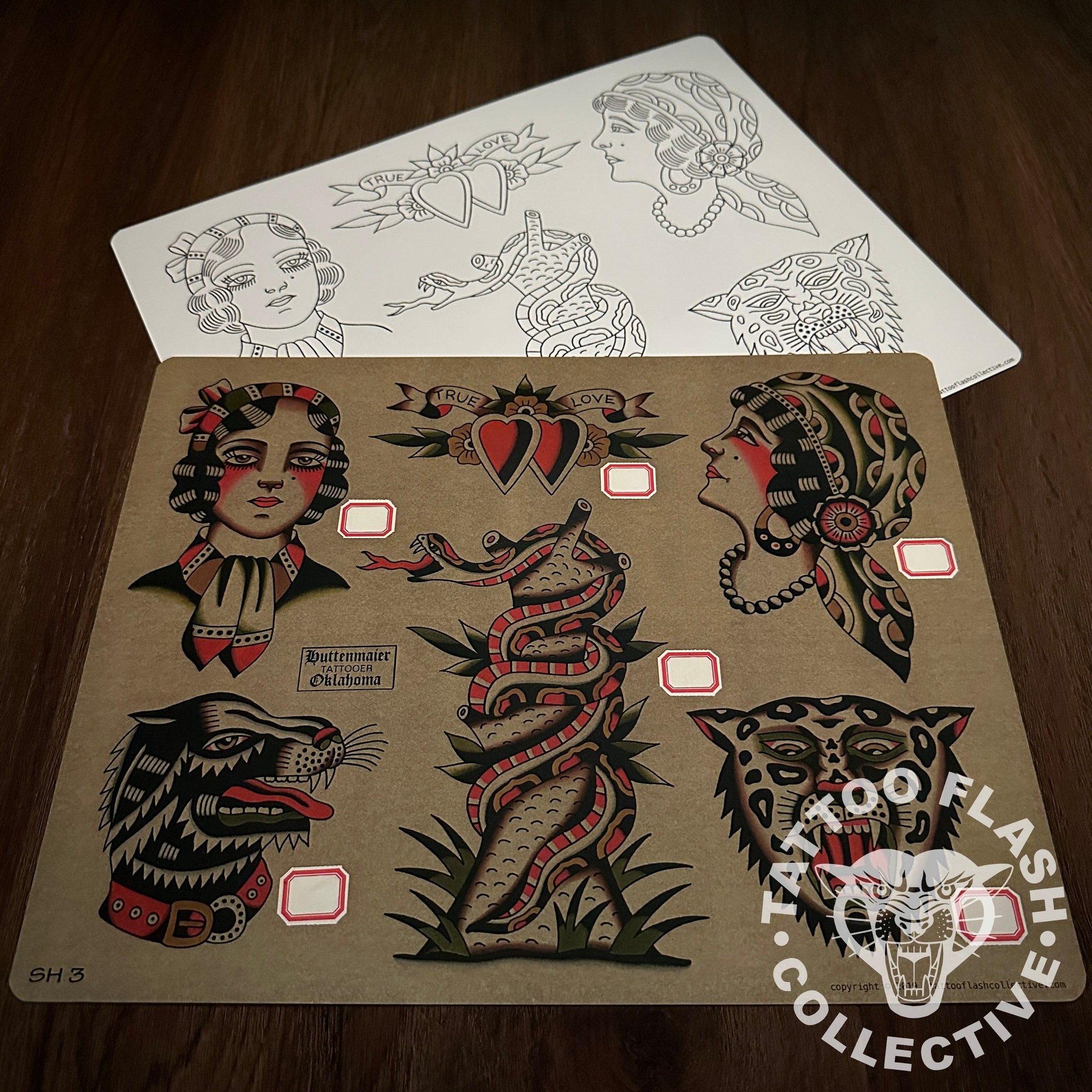 Scott Huttenmaier Flash Scott Huttenmaier Tattoo Flash #03